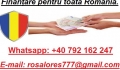 Credite pentru români. WHATSAPP: +40 792 162 247