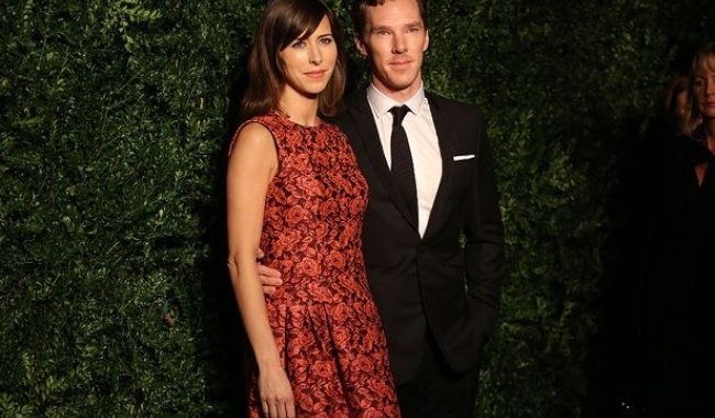 Sursa foto: .irishmirror.ie  Cuplul britanic Benedict Cumberbatch - Sophie Hunter, în topul celor mai bine îmbrăcate vedete ale lumii