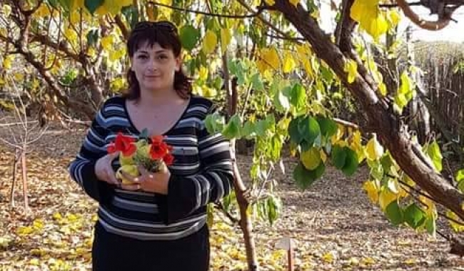 Mihaela Dumbravă, antreprenor de succes, la renumita pepinieră din Cobadin, județul Constanța