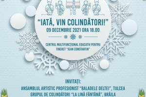 CURSANȚI AI CENTRULUI CULTURAL JUDEȚEAN CONSTANȚA “TEODOR T. BURADA” ȘI ANSAMBLURI DIN ȚARĂ VOR COLINDA PE SCENA DE LA MALUL MĂRII