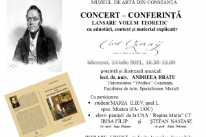CONCERT – CONFERINȚĂ CU INTRARE LIBERĂ, LA MUZEUL DE ARTĂ
