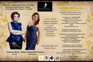 De vorbă cu mezzosoprana Raluca Pasquettin-Pescaru și pianista Andreea Bratu, despre ,,George Enescu și 1001 de Nopţi în Stil Francez’’