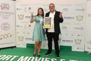 CONSTĂNȚENII ALINA COSMOIU-MALCIU ȘI BOGDAN MALCIU, PE PODIUM LA „SPORT MOVIES & TV 2025” – A 43-A EDIȚIE A FESTIVALULUI INTERNAȚIONAL DE FILME DE LA MILANO