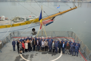 „REGINA DIPLOMAT”, LA BORDUL FREGATEI „REGINA MARIA”