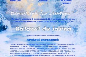 “SALONUL DE IARNĂ” AL “AMFORIȘTILOR” SE DESCHIDE, MIERCURI, LA MUZEUL MARINEI ROMÂNE