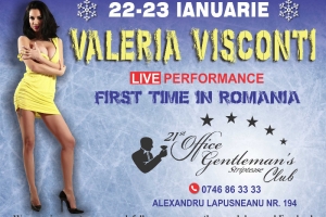 Starleta Valeria Visconti le încinge imaginația burlacilor constănțeni